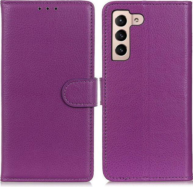 Produktbild MU Classic Litchi Leder Bookcover Series (Samsung Galaxy S22+)