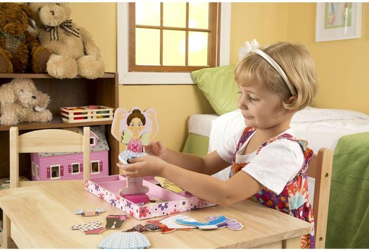 Image du produit Melissa & Doug Magnetique Bois Nina Ballerina 29pcs (fr-de-en-es) (27 pièces)