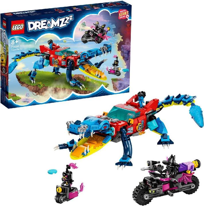 Actual product image LEGO Crocodile car (71458, LEGO Dreamzzz)