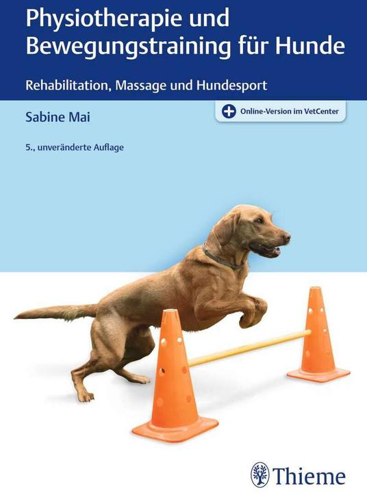 Actual product image Physiotherapie und Bewegungstraining für Hunde (German, Sabine May, 2022)