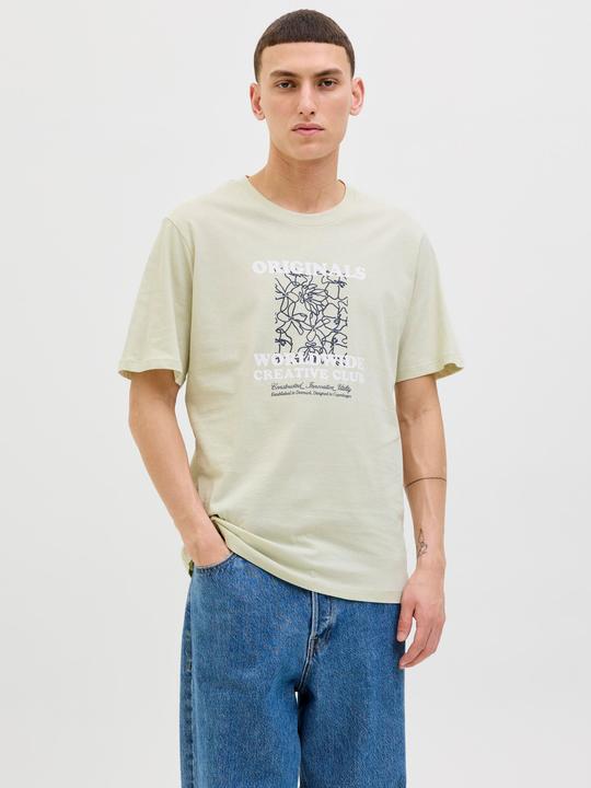 Actual product image Jack & Jones Gedruckt Rundhalsausschnitt T-shirt T-shirt (L)
