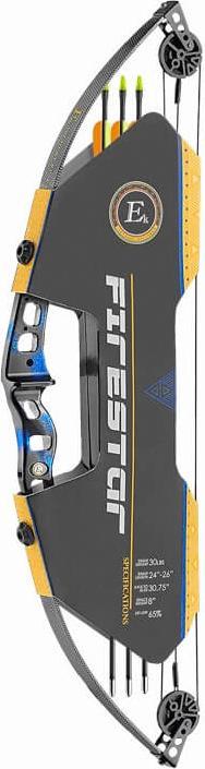 Immagine prodotto Ek Archery Łuk bloczkowy Poe Lang EK Firestar 25 lbs carbon blu