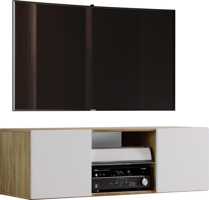 VCM Wood TV wall lowboard television cabinet Jusa (95 x 36 x 40 cm)