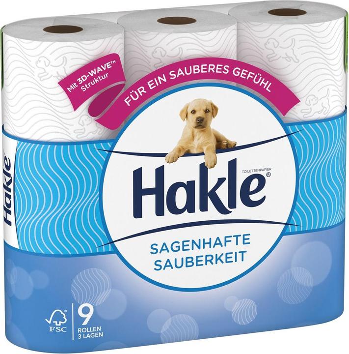 Actual product image Hakle Arctic White (9 x)