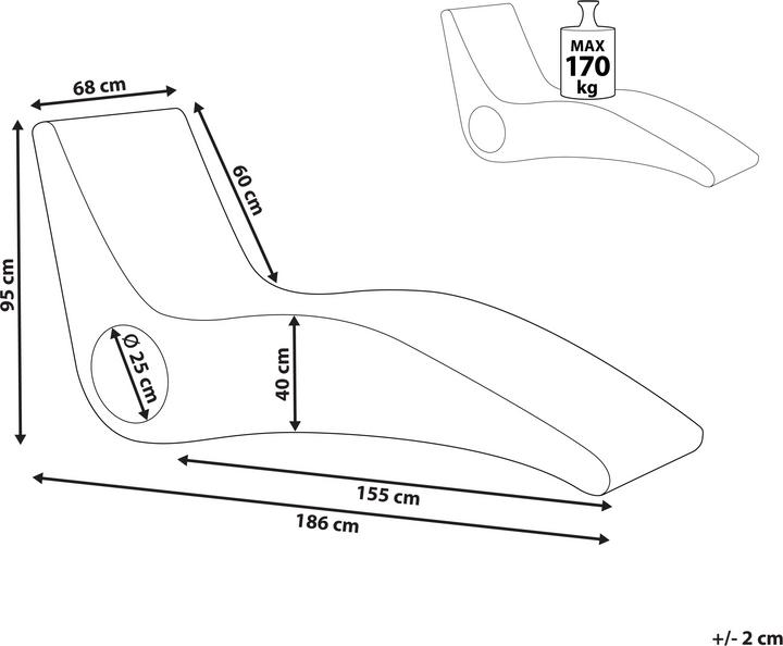 Produktbild Beliani Airole (186 cm)