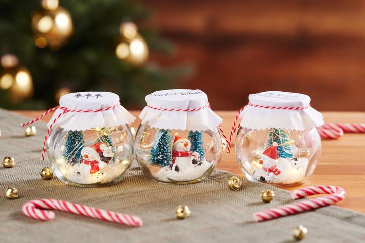 Image du produit VBS Mini bonhomme de neige "Stuart", 4 pièces