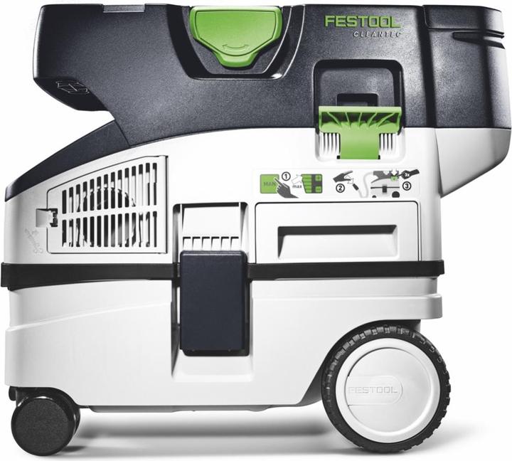 Image du produit Festool CTLC MINI I Aspirateur sans fil 36V (2x 18V) catégorie de poussière L + 2x Batteries 4,0 Ah (Système d'aspiration)