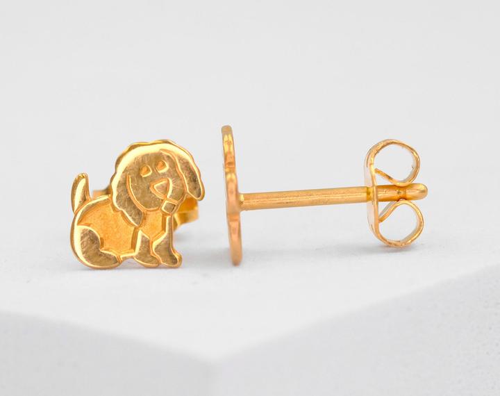 Produktbild Muau Hund (750/18K Gelbgold)