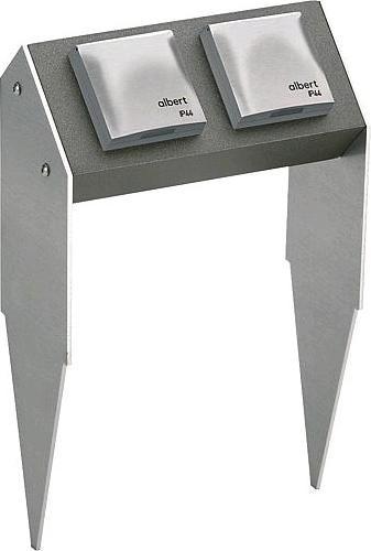 Albert Leuchten 624402 624402 Socket spike anthracite/silver (IP44)