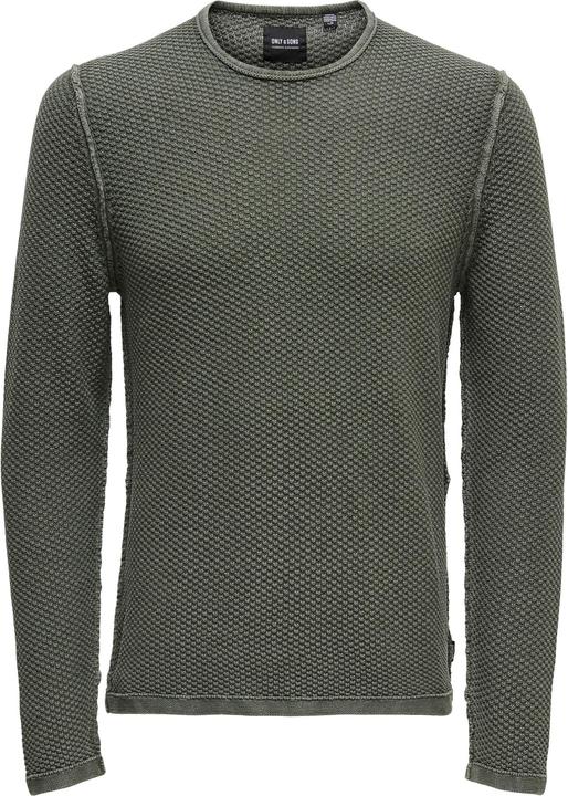 Only & Sons Strukturierter Strickpullover