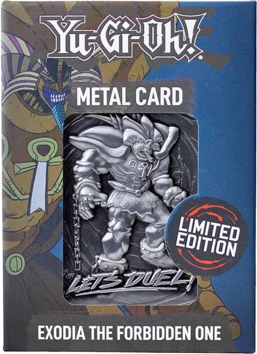 Actual product image Yu-Gi-Oh ! - Exodia le maudit - Carte en métal collector