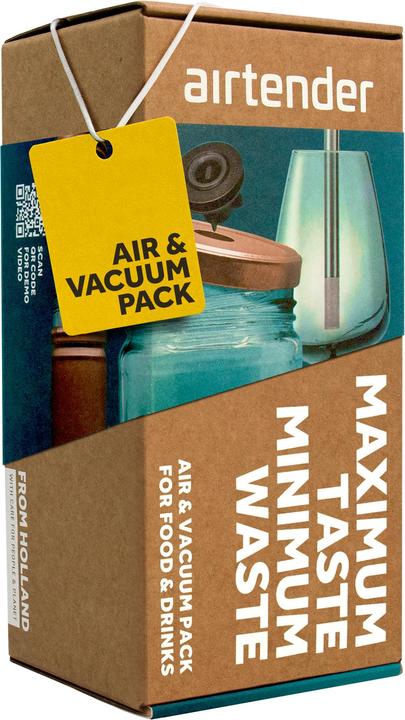 Actual product image Airtender Food&Wine Vacuum Air Pump (Wine pump)