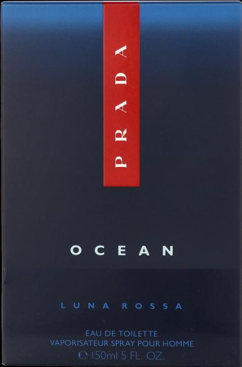 Actual product image Prada Luna Rossa Ocean Eau de Toilette - 150ml (Eau de toilette, 150 ml)