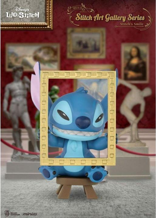 Actual product image Beast Kingdom Lilo & Stitch assotiment figurines Mini Egg Attack 8 cm Stitch Art Gallery Series (6)
