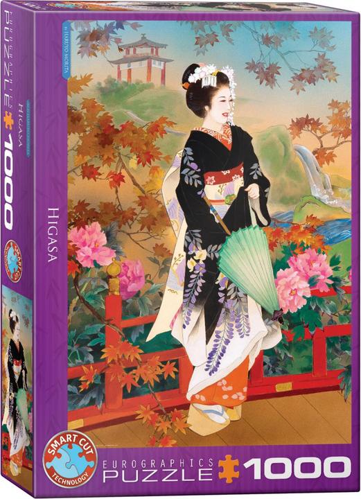 Actual product image Eurographics Higasa by Haruyo Morita (1000 pieces)