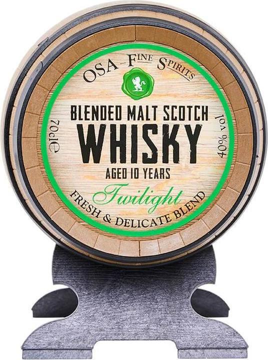 Immagine prodotto Old St. Andrews Whisky di malto miscelato di 10 anni Twilight in botte (Miscelato Whisky)