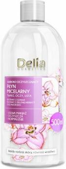 Produktbild Delia Cosmetics Micellar Cleansing Water for Face Eyes and Lips 500ml (500 ml)