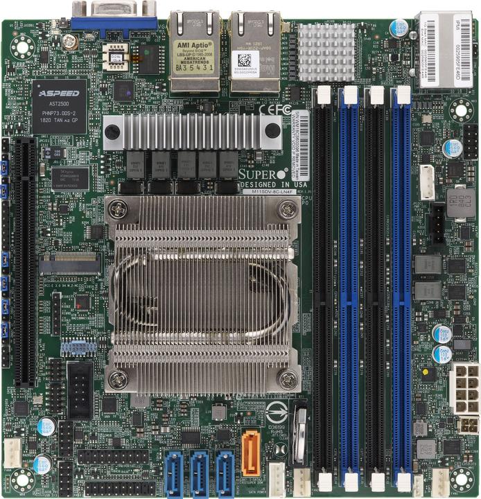 Produktbild Supermicro M11SDV-8C-LN4F (AMD SoC, Mini-ITX)