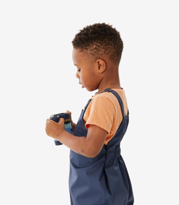 Produktbild Quechua Salopette imperméable de randonnée enfant 2-6 ans, NH100 bleu marine (5, 6)