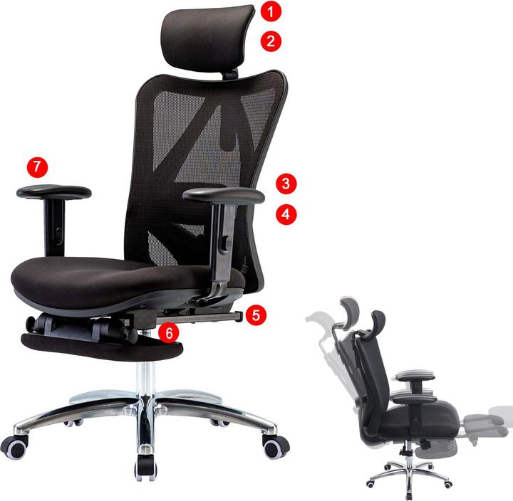 Image du produit Sihoo Chaise de bureau