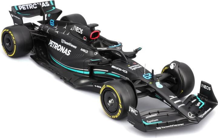 Image du produit Bburago Mercedes-AMG F1 W14 E Perf. 2023 avec figurine 1/24