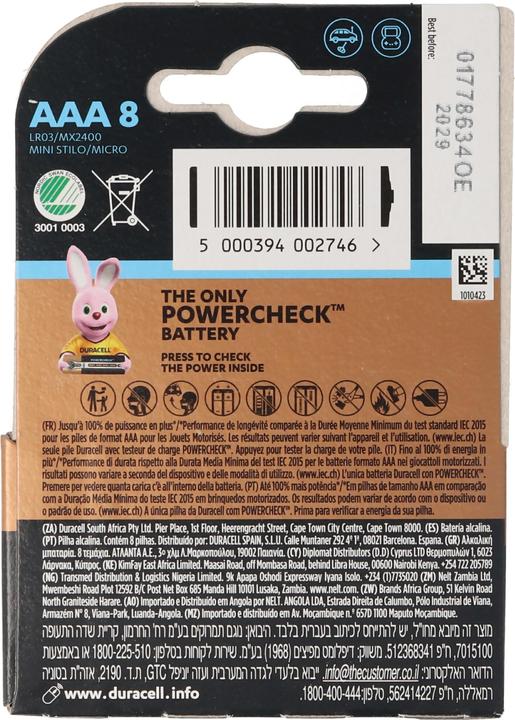 Image du produit Duracell Ultra (8 pcs, AAA)