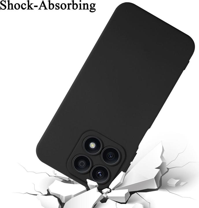 Actual product image Cadorabo Case for Honor x8a TPU in liquid protection silicone design (Honor X8a)