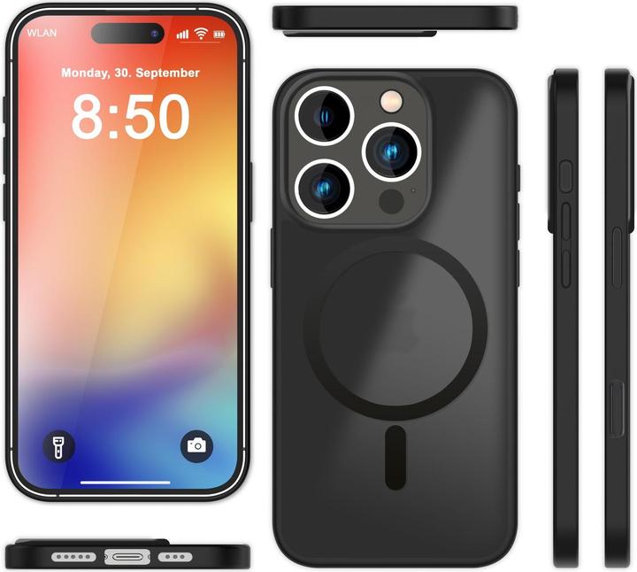 Actual product image Nalia Matte hybrid case with MagSafe function (Apple iPhone 16 Pro)