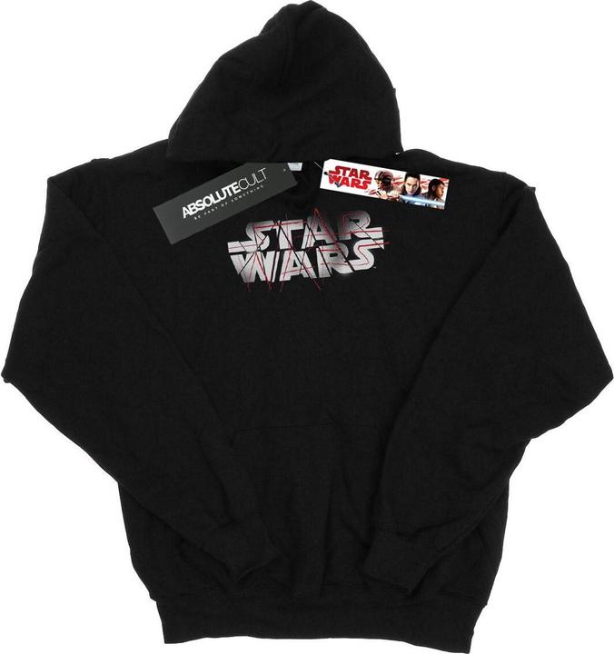 Produktbild Star Wars The Last Jedi Spray Logo Kapuzenpullover Mädchen (152, 158)