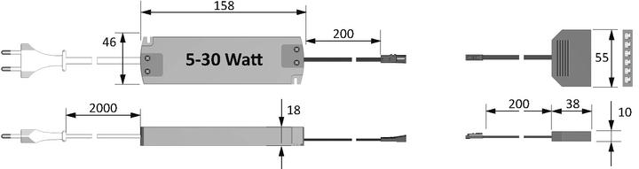 Image du produit Halemeier Transformateur LED 12 V
