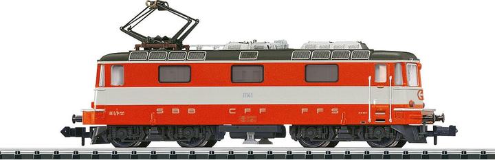 Actual product image MiniTrix 16883 N SBB electric locomotive Re 11141 Swiss Exp. (Track IV)