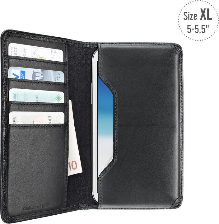 Actual product image Artwizz Wallet for Smartphones (5" - 5.5") Black (Universal)