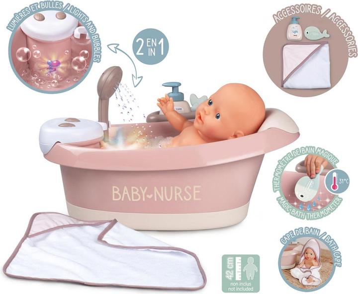Actual product image Smoby BabyNurse Balneo Bath