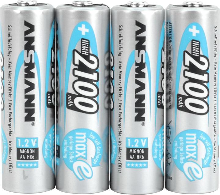 Immagine prodotto Ansmann AA (4 pz., AA, 2100 mAh)