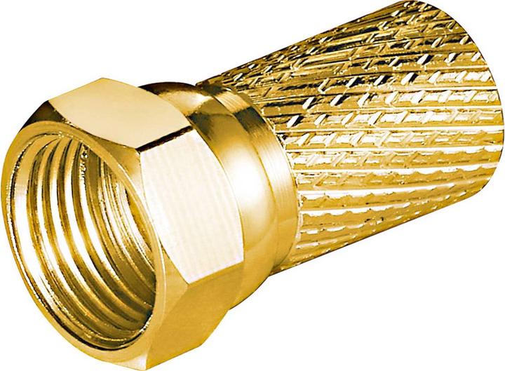 Goobay Aufdreh-F-Stecker (Stecker und Verbinder)