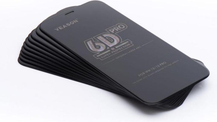 Produktbild Veason Protective glass 6D Pro Glass (SET 10in1) - for Samsung Galaxy S24 Plus black (10 Stück, Samsung Galaxy S24+)