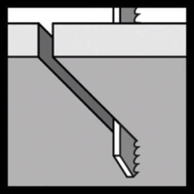 Image du produit Bosch Professional Zubehör Lame de scie sauteuse T 118 A Basic for Metal, pack de 100