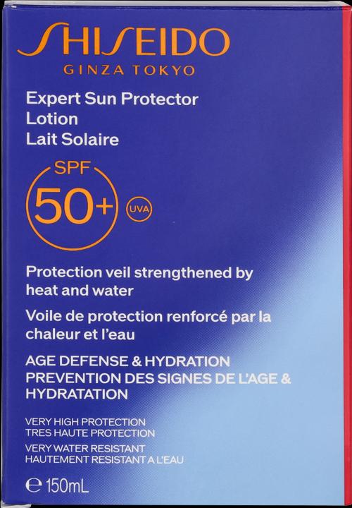 Produktbild Shiseido Expert Sun (Sonnenlotion, SPF 50+, 150 ml, 208 g)
