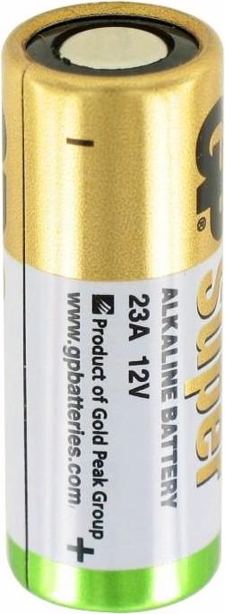 Actual product image GP Batteries 23A, 23Ae, A23, VA23GA, MS21, MN21, 8LR932 (5 pcs., LR9, 38 mAh)