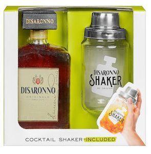 Immagine prodotto Disaronno SET di liquore alla mandorla con shaker in vetro 70 cl / 28 (1 x 75 cl, 1 x 70 cl)