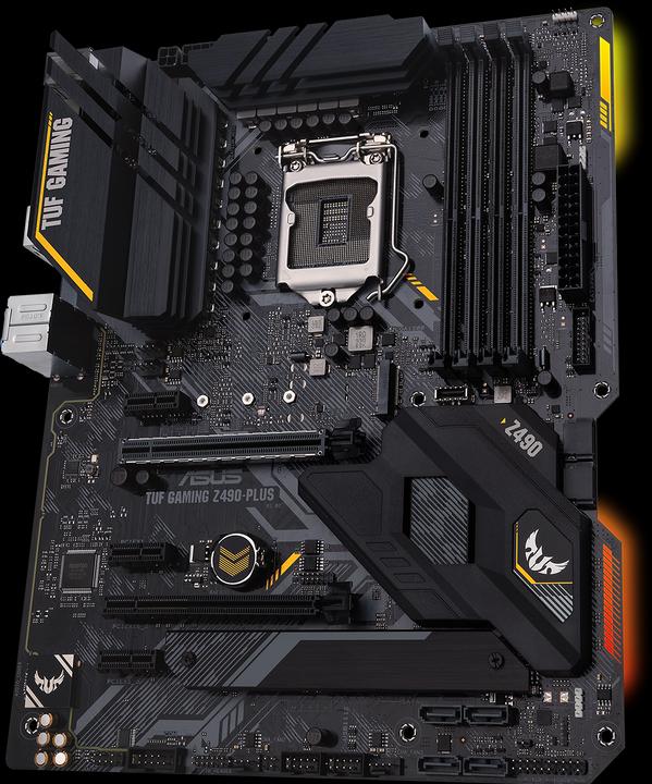 Immagine prodotto ASUS TUF Gaming Z490-PLUS (LGA 1200, Intel Z490, ATX)