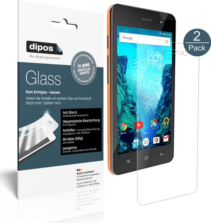 Image du produit Dipos Film de Protection d’écran Anti-Shock (2 pièce(s), Echo Wizo Wiz)