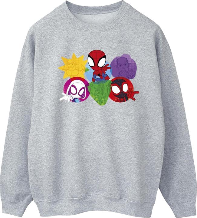 Immagine prodotto Spidey And His Amazing Friends Faces Felpa Donna (4XL)