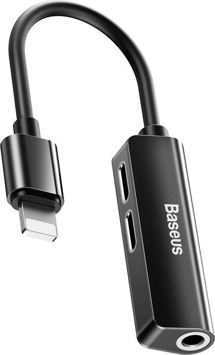 Baseus L52 3-in-1 Adapter (Lightning, 3.5mm jack)