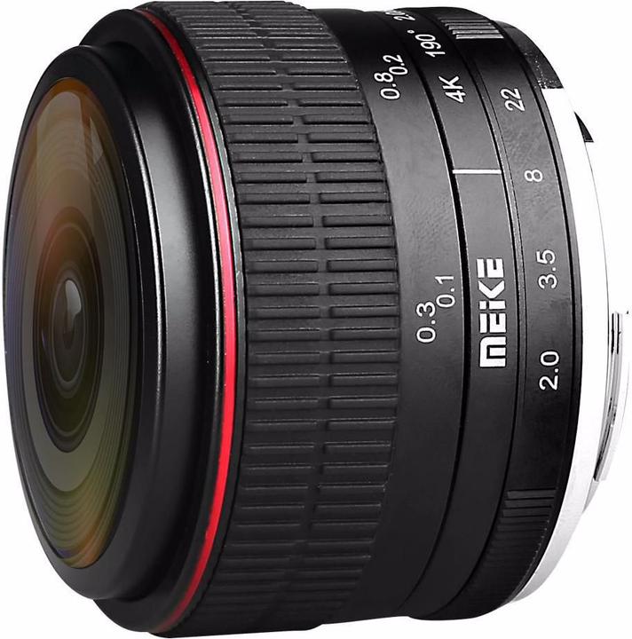 Productafbeelding Meike 6,5 mm f/2,0 Fisheye, Sony E (Sony E, Volledig formaat, APS-C / DX)