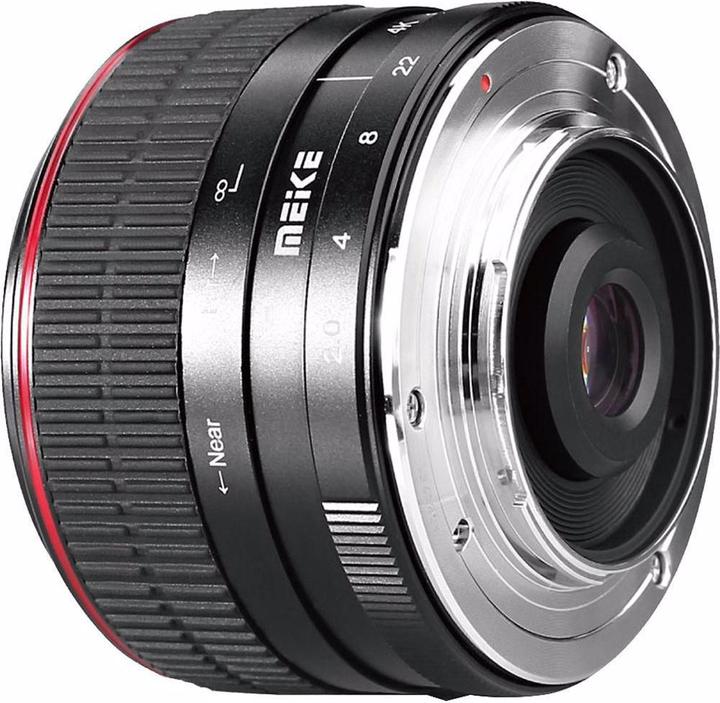 Productafbeelding Meike 6,5 mm f/2,0 Fisheye, Sony E (Sony E, Volledig formaat, APS-C / DX)