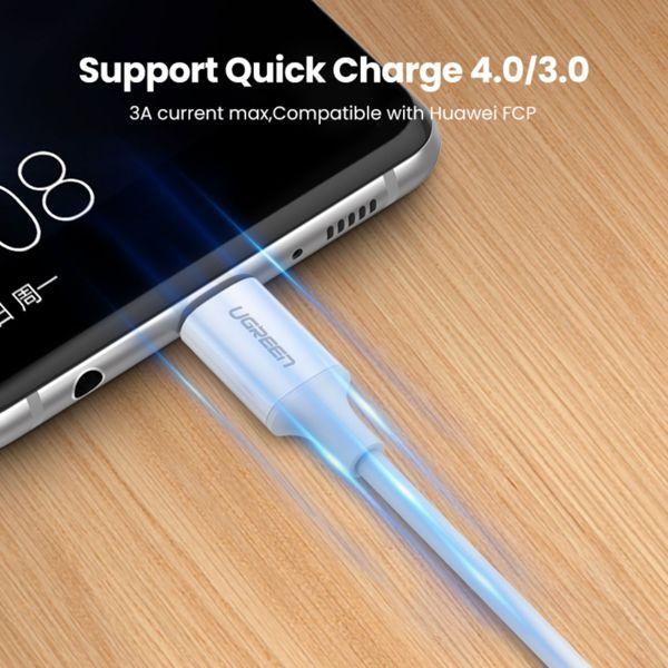 Image du produit Ugreen USB-C Power Delivery QC 3.0 20V 3A 60W (1 m, USB 2.0)