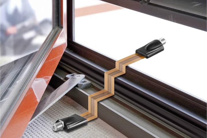 Image du produit Goobay Câble de rallonge (0.03 dB, Bague de fenêtre)