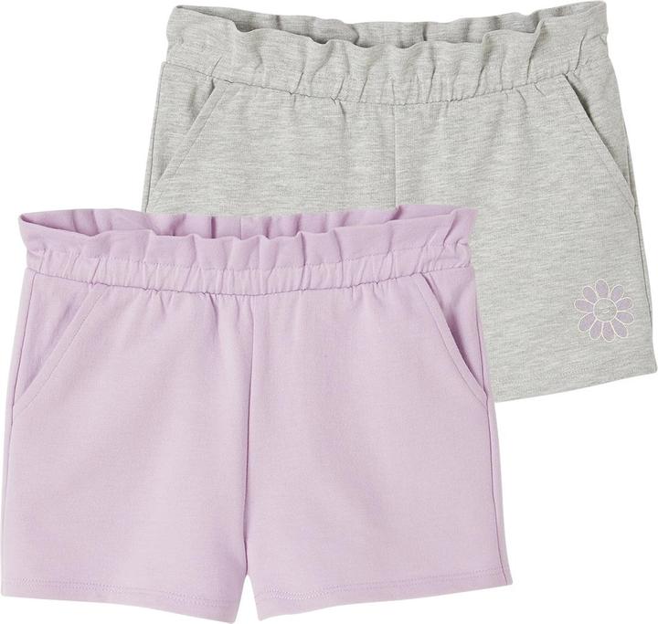 Vertbaudet Pantaloncini da bambina in confezione da 2 (146)