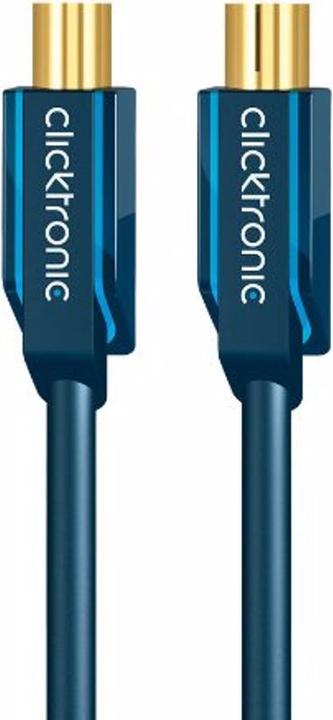 clicktronic Câble de connexion (95 dB, Câble d'antenne)